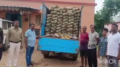 ଚାରମାଳ: ବରହମପୁରା ଗ୍ରାମରୁ ପିକଅପ ଭ୍ୟାନ ସହ ୧୮୦ ବଣ୍ଡଲ କେନ୍ଦୁପତ୍ର ଜବତ