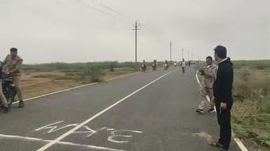 जौरा: जौरा शहर में सरदार वल्लभ भाई पटेल जयंती पर पुलिस ने पगारा रोड पर कराई मैराथन दौड़