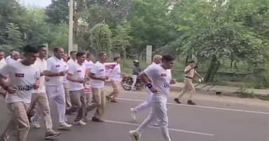 एक भारत, श्रेष्ठ भारत -लौह पुरुष सरदार वल्लभभाई पटेल की 150वीं जयंती पर #राजस्थान_पुलिस के साथ एकता दिवस पर ’Run for Unity’ दौड़ का आयोजन