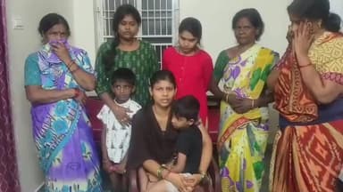 తన భర్తను హత్యచేసారంటూ కొంకాపల్లికి చెందిన మహిళ ఆరోపణలు