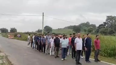 पांडू: पांडू में रन फॉर यूनिटी का आयोजन, पुलिस और आम लोगों ने लगाई दौड़