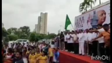 ठाणे: सरदार वल्लभभाई पटेल यांच्या जयंतीनिमित्त नवी मुंबईत वनमंत्र्यांच्या उपस्थितीत एकता दौड,उत्स्फूर्त प्रतिसाद