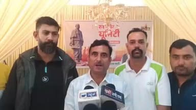 नूरपुर: नूरपुर में आयोजित रन फ़ॉर यूनिटी मैराथन में विधायक रणबीर निक्का रहे उपस्थित, गनोह से बौड़ तक हुआ दौड़ का आयोजन