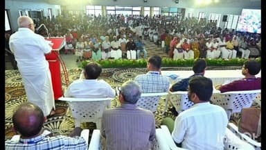 പാലക്കാട്: പാലക്കാട് ജില്ലാ പട്ടയമേള പ്രസന്നലക്ഷ്മി ഓഡിറ്റോറിയത്തിൽ മന്ത്രി കെ രാജൻ ഉദ്ഘാടനം ചെയ്തു