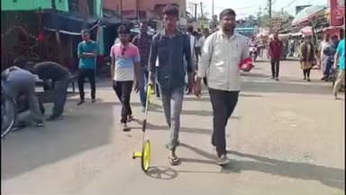 ଭଦ୍ରକ ଗ୍ରାମାଞ୍ଚଳ: ଭଦ୍ରକ ଚରମ୍ପା ବଜାର ଜବରଦଖଲ ଊଚ୍ଛେଦ ପାଇଁ ମାପ ଚୁପ ଜାରି ରଖିଛି ଭଦ୍ରକ ଜିଲ୍ଲା ପ୍ରଶାସନ