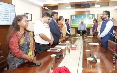 सरदार वल्लभभाई पटेल की 150वीं जयंती के अवसर पर एकता शपथ समारोह का आयोजन किया गया। #AgriGoI #NationalUnityDay