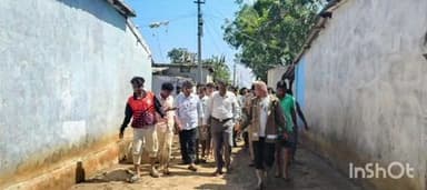 అచ్చంపేట: మర్లపాడు తండా ను సందర్శించి న నాగర్ కర్నూల్ జిల్లా అదనపు కలెక్టర్లు ,అధికారులు