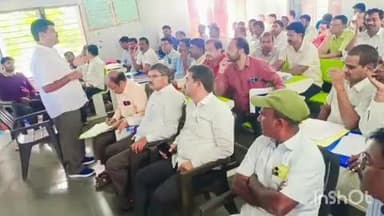 దోమ: దోమ మండల కేంద్రంలో జెడ్పిహెచ్ఎస్ బాలుర పాఠశాలలో ఎంఈఓ వెంకట్ ఆధ్వర్యంలో యు డైస్ శిక్షణ కార్యక్రమం