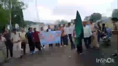 आठनेर: नगर के पुलिस ग्राउंड में राष्ट्रीय एकता दिवस पर सरदार वल्लभभाई पटेल की जयंती पर शपथ समारोह व मैराथन का आयोजन