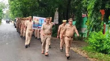 बदलापुर: महराजगंज में 'रन फॉर यूनिटी' का आयोजन, गूंजे देशभक्ति के नारे