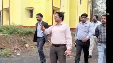 साहिबगंज: उपायुक्त हेमंत सती ने साहिबगंज शहर में निर्माण कार्यों और संस्थानों का औचक निरीक्षण किया