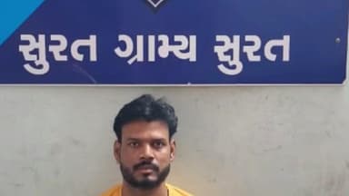 પલસાણા: પલસાણા પોલીસ મથકના છેલ્લા પાંચ વર્ષથી પ્રોહીબીશનના ગુનામાં નાસતો ફરતો આરોપી નિલેશ ઉપાધ્યાય પલસાણા ચોકડીથી ઝડપાયો