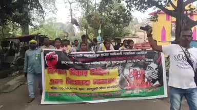 সাঁইথিয়া: রামপুরহাটে আদিবাসী ছাত্রীর ধর্ষণ ও খুনের প্রতিবাদে ধিক্কার মিছিল, উপস্থিত সাঁইথিয়া থানার আইসি তপাই বিশ্বাস