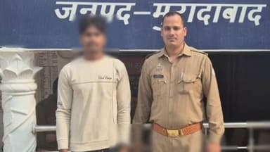 ठाकुरद्वारा: पुलिस ने बुद्धबाजार पीपलसाना से अवैध चाकू के साथ आरोपी को किया गिरफ्तार, थाना भोजपुर
