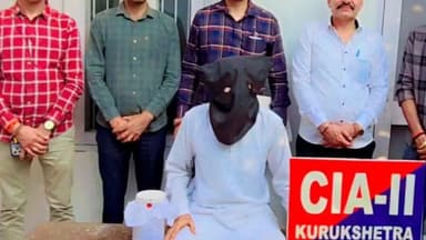 थानेसर: कुरुक्षेत्र CIA2 टीम ने वांछित ₹5000 के ईनामी आरोपी को किया गिरफ्तार, देशी कट्टा व जिंदा रौंद बरामद