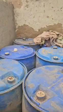 कोटकासिम: कोटकासिम में मिलावटी पेट्रोल के अवैध कारोबार का भंडाफोड़, 18500 लीटर केमिकल बरामद, तीन आरोपी गिरफ्तार