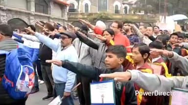 नैनीताल: लौह पुरुष सरदार वल्लभ भाई पटेल की 150वीं जयंती पर राष्ट्रीय एकता की शपथ दिलाई गई