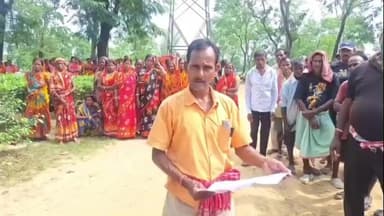 শিলচর: ছট পুজোর সময়ে ও বকেয়া বোনাস দেওয়া হয়নি,আরকাটিপুরে অভিযোগ বাগান শ্রমিকদের