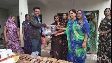 रामपुरा: ग्रीनको कंपनी रामपुरा की पहल: अमावली महल की महिलाओं को सीएसआर फंड से मिलीं 10 सिलाई मशीनें