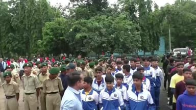 नागदा: मंडी एवं बिरलाग्राम पुलिस का संयुक्त आयोजन, तीन किमी लंबी दौड़ में राष्ट्रीय एकता का परिचय दिया