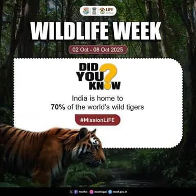 Did You Know?
#MissionLiFE #ProPlanetPeople
#WildlifeWeek #wildlifeweek2025
@railminindia @moefcc