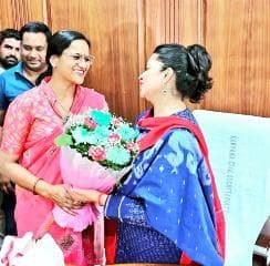 आदरणीय कैबिनेट मंत्री आदरणीय दीदी श्रुति चौधरी जी को जन्मदिवस की हार्दिक शुभेच्छा 🎂💐 #NitashaSihag #Ellenabad