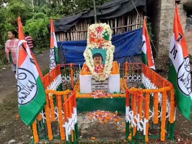 আমতা ১: খোসালপুর অঞ্চলে তৃণমূল কংগ্রেস কর্মীর মৃত্যুতে শহীদ দিবস পালন