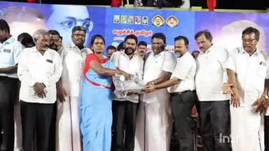செந்துறை: நல்லநாயகபுரம் கிராமத்தில் விசிக சார்பில் நலத்திட்ட உதவிகள் வழங்கும் விழா- அமைச்சர் சிவசங்கர் பங்கேற்பு