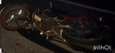 బోయిన్పల్లి: మండల కేంద్రం శివారులో ద్విచక్ర వాహనం ఢీకొని యువకుడికి తీవ్ర గాయాలు