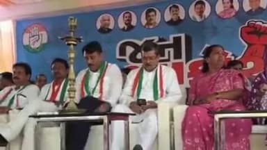 સરસ્વતી: વડુ ગામ ખાતે કોંગ્રેસ પ્રદેશ પ્રમુખ અમિત ચાવડા ની ઉપસ્થિતિમાં જનઆક્રોશ રેલી યોજાઇ