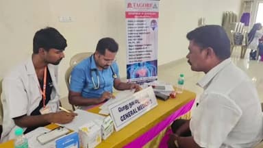 குன்றத்தூர்: படப்பையில் அன்புலகம் அறக்கட்டளை சார்பில் இருதய பரிசோதனை முகாம் மற்றும் பொது மருத்துவ முகாம் நடைபெற்றது