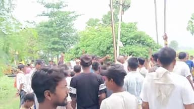 मुखिया खिलाफ धारणा प्रदर्शन