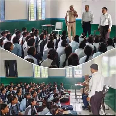 दौसा पुलिस द्वारा आज ग्राम हिंगोटा सीनियर सेकेंडरी स्कूल में विद्यार्थियों को पोक्सो अधिनियम एवं सेल्फ डिफेंस के संबंध में महत्वपूर्ण जानकारी देकर जागरूक किया गया।
#DausaPolice #POCSO #SelfDefence #Awareness #WomenSafety