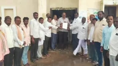 నాగిరెడ్డిపేట: జనవాసాల మధ్య వైన్ దుకాణాలను తొలగించాలని తహసిల్దార్ శ్రీనివాస్ రావు కి వినతిపత్రం