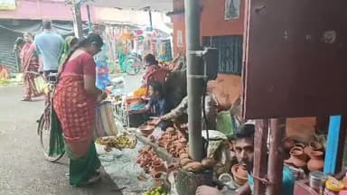 খেজুরি ২: বাজারদর যতই চড়া হোক লক্ষী লাভের আশায় পুজো তো করতেই হবে,আজ নন্দীগ্রামে জানান ভক্তরা