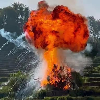 नारायणबगड़: नारायणबगड के रैंस गाँव में सिलेंडर ब्लास्ट से ढाबा जलकर खाक, लाखों का नुकसान, बड़ा हादसा टला