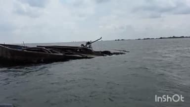 रामपुरा: गांधीसागर डेम में रेत का अवैध उत्खनन करते 3 फाइटर और 2 छोटी नावें ज़ब्त