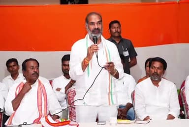 చందుర్తి: స్థానిక సంస్థల ఎన్నికల్లో కాంగ్రేస్ పార్టీ గెలుపే లక్ష్యంగా పనిచేయాలి: ప్రభుత్వ విప్,వేములవాడ ఎమ్మెల్యే ఆది శ్రీనివాస్