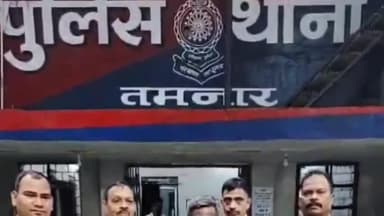 तमनार: तमनार में 24 घंटे में हत्या का खुलासा, गमछे से गला घोंटकर दोस्त की ली जान, आरोपी गिरफ्तार