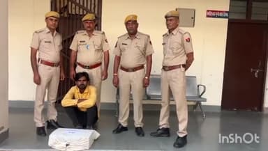 #PS मूण्डवा:- चोरी के प्रकरण में एक आरोपी को #गिरफ्तार कर चोरी का सम्पूर्ण माल जिसकी कीमत लगभग 4.50 लाख रूपये बरामद किया।