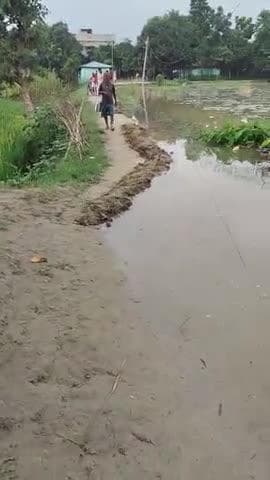 मुजफ्फरपुर के गायघाट ब्लॉक बाढ़ से प्रभावित #muzaffarpur#Gayghat