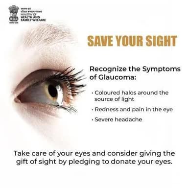 #EyeCare | Don't let Glaucoma darken your world!
Glaucoma silently steals your vision, gradually narrowing your field of sight until only darkness remains.