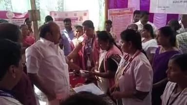 குறிஞ்சிப்பாடி: கருங்குழியில் உங்களுடன் ஸ்டாலின் திட்ட முகாமை வேளாண் அமைச்சர் தொடங்கி வைத்தார்