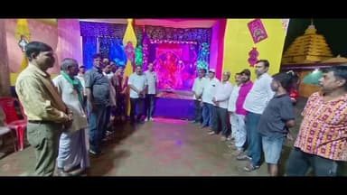 ଭଣ୍ଡାରିପୋଖରୀ: ଭଣ୍ଡାରିପୋଖରୀ ନିର୍ବାଚନମଣ୍ଡଳୀ ଷେଣ୍ଢ ତୀରାରେ ମା ଗଜଲକ୍ଷ୍ମୀ ଙ୍କୁ ଦର୍ଶନ କରି ଜନସାଧାରଣ ଙ୍କ ମଙ୍ଗଳ କାମନା କଲେ ଭଣ୍ଡାରିପୋଖରୀ ବିଧାୟକ