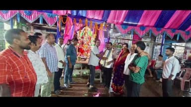 ଭଣ୍ଡାରିପୋଖରୀ: ଭଣ୍ଡାରିପୋଖରୀ ବଜାର ରେ ବିଭିନ୍ନ ପୂଜା ମଣ୍ଡପ ବୁଲିଲେ ଭଣ୍ଡାରିପୋଖରୀ ବିଧାୟକ ସଂଜୀବ ମଲ୍ଲିକ