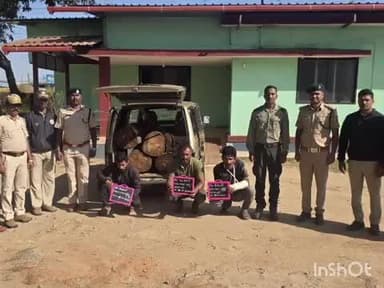 ಮೂಡಿಗೆರೆ: ವಾಹನ ಸಮೇತ ಸಾಗುವಾನಿ ಮರ ಸೀಜ್.! ಮೂವರ ಬಂಧನ, ಪ್ರಕರಣ ದಾಖಲು.!