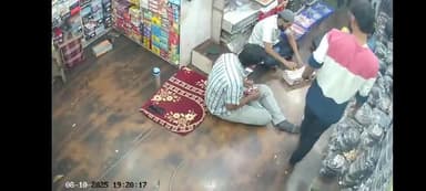 #कानपुर,धमाके का नया सीसीटीवी आया सामने,,बेल्ट बनाने वाली दुकान में धमाका हुआ