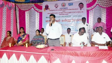 கல்வராயன் மலை: மடப்பட்டு கிராமத்தில் நடைபெற்ற மாபெரும் கன்று பேரணியை தொடங்கி வைத்த மாவட்ட ஆட்சியர்