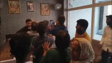 मथुरा: मुंबई से वृंदावन दर्शन करने आए श्रद्धालु परिवार के साथ होटल संचालक ने किराए को लेकर की मारपीट, घटना CCTV में कैद