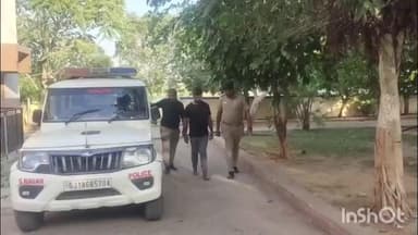 ધ્રાંગધ્રા: ટ્રાફિક ડ્રાઈવ દરમિયાન પોલીસકર્મી,હોમગાર્ડ પર કાર ચડાવવાનો પ્રયાસ બોલેરો ચાલક સામે હત્યાના પ્રયાસનો ગુનો નોંધાયો